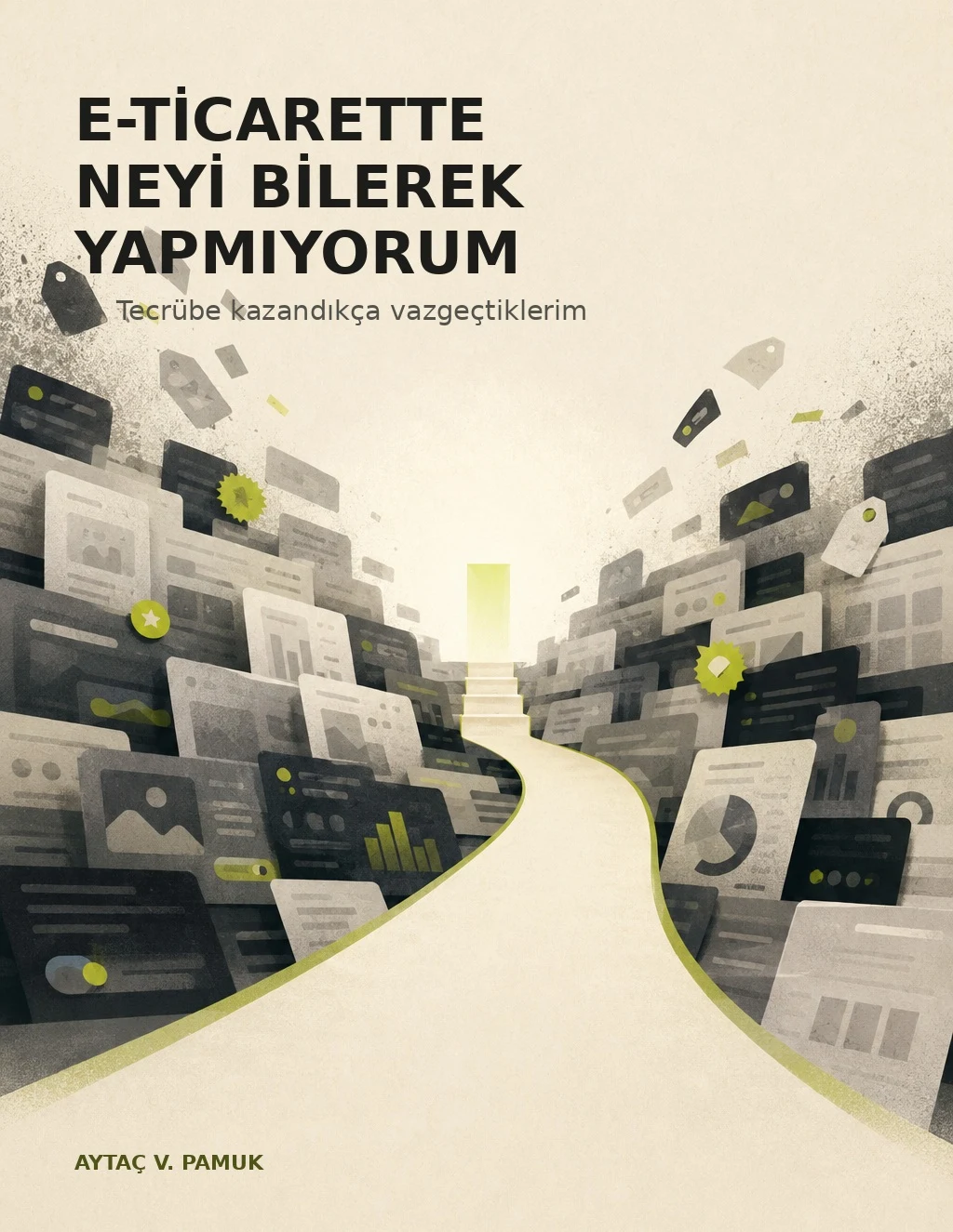 E-Ticarette Neyi Bilerek Yapmıyorum? — Aytaç V. Pamuk kitap kapağı